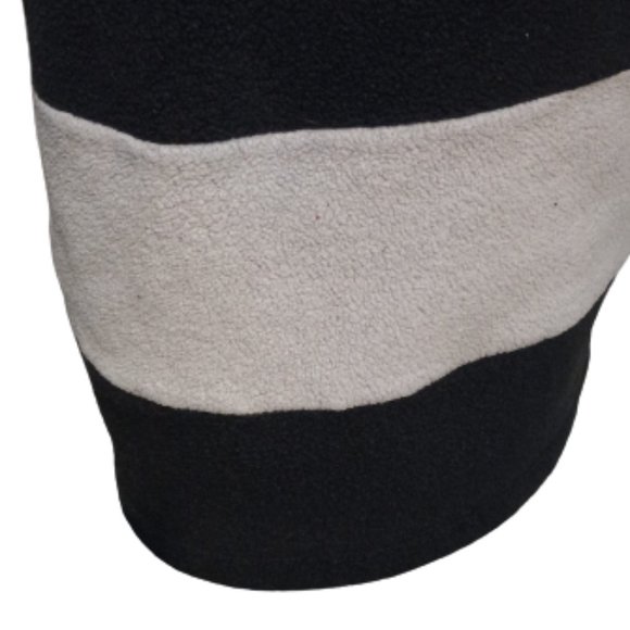 Victoria Secret PINK XS Fleece Stripe Pullover Quarter Zip Jacket - Picture 5 of 9